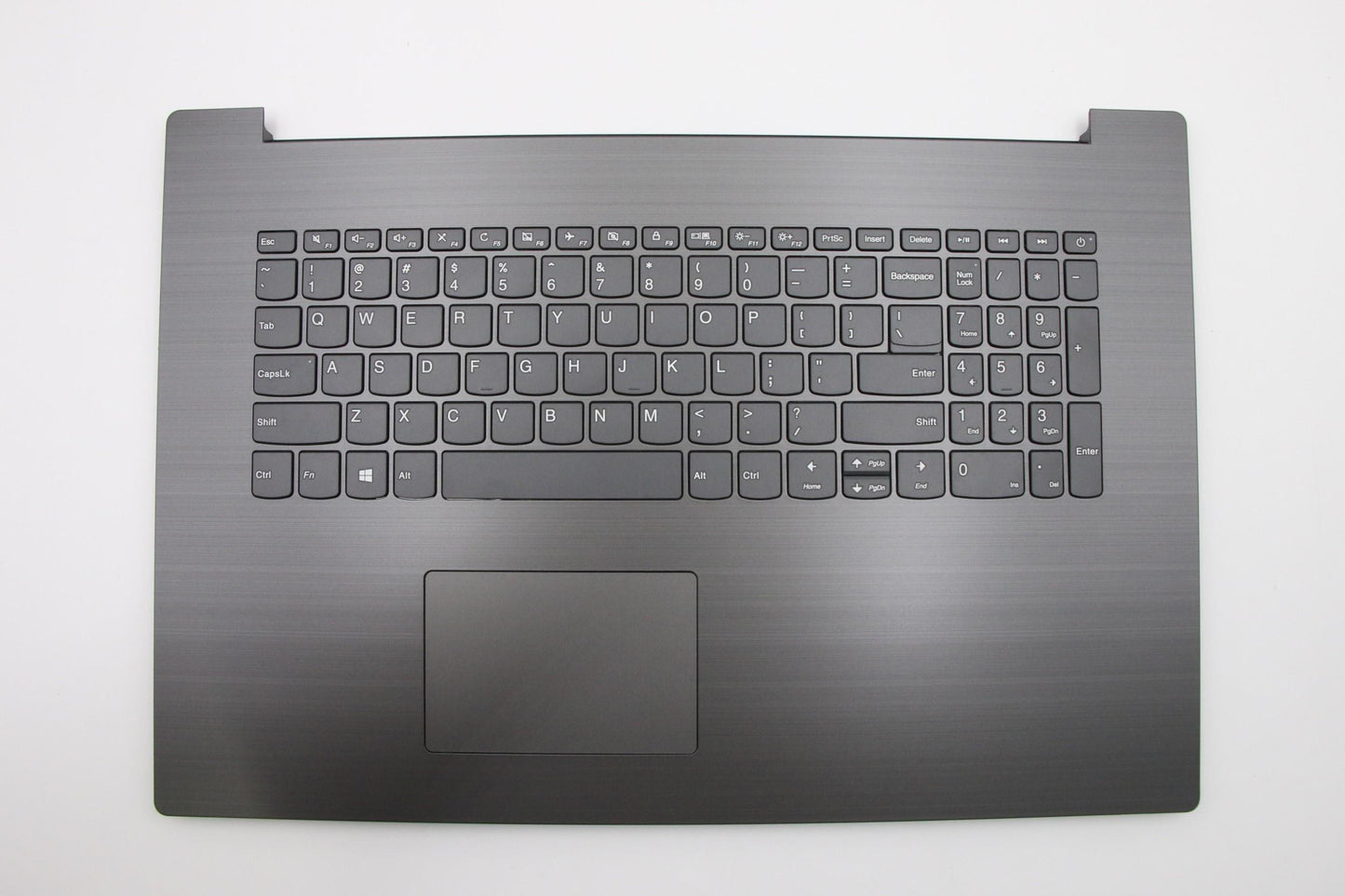 Lenovo (5CB0R20163) C-Cover with Keyboard, English, Iron Gray, Non-Fingerprint, with Touch Pad