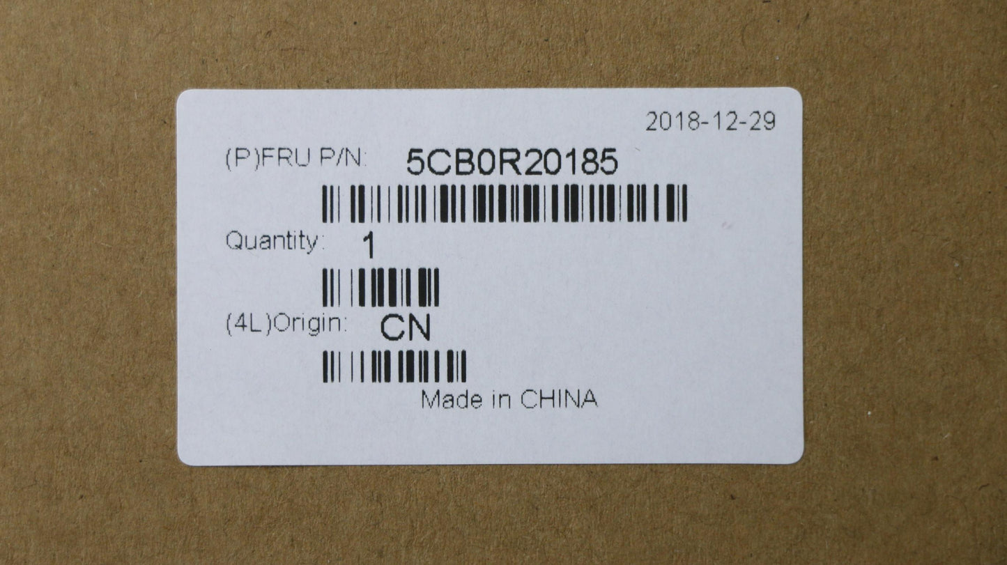 Lenovo 5CB0R20185 Log Up Assembly Wkb Nfp Pt Gre