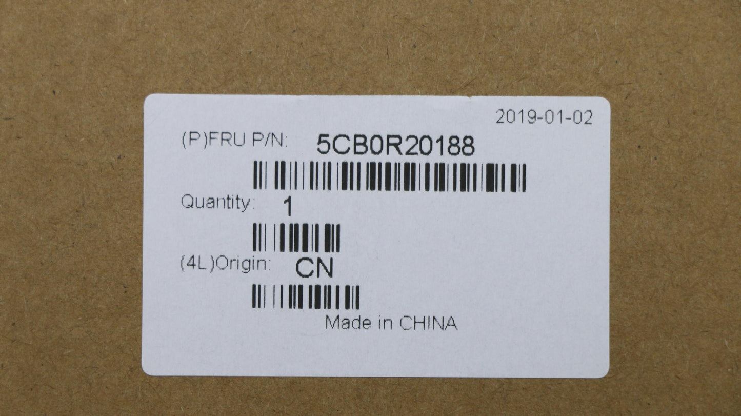 Lenovo 5CB0R20188 Log Up Assembly Wkb Nfp Igreyg