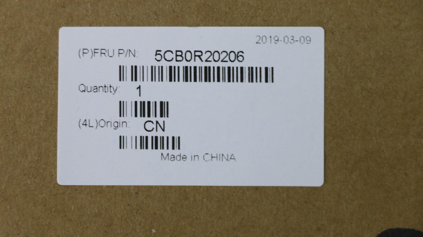 Lenovo 5CB0R20206 Log Up Assembly Wkb Nfp Igreyi