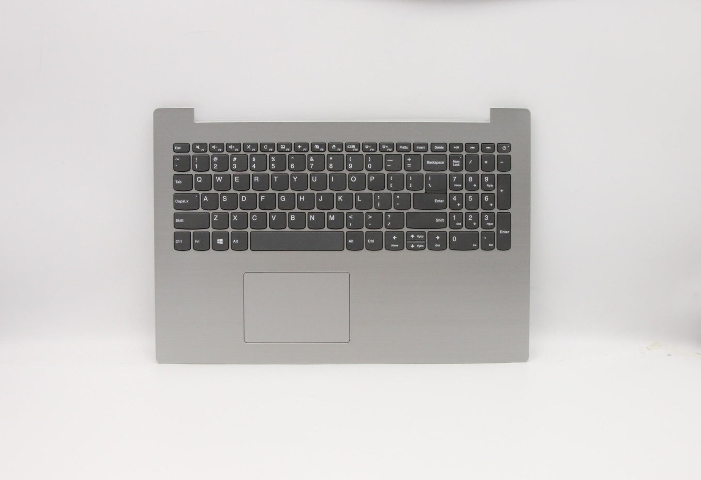 Lenovo C-Cover with Keyboard, English, Platinum Grey, Touchpad - 5CB0R26496