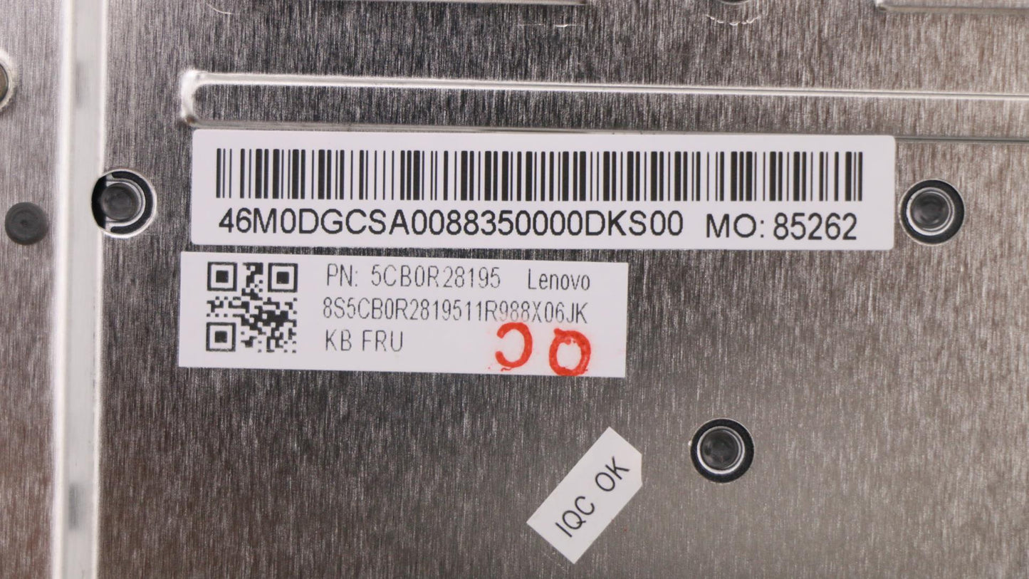 Lenovo Keyboard Internal Includes C-C - 5CB0R28195