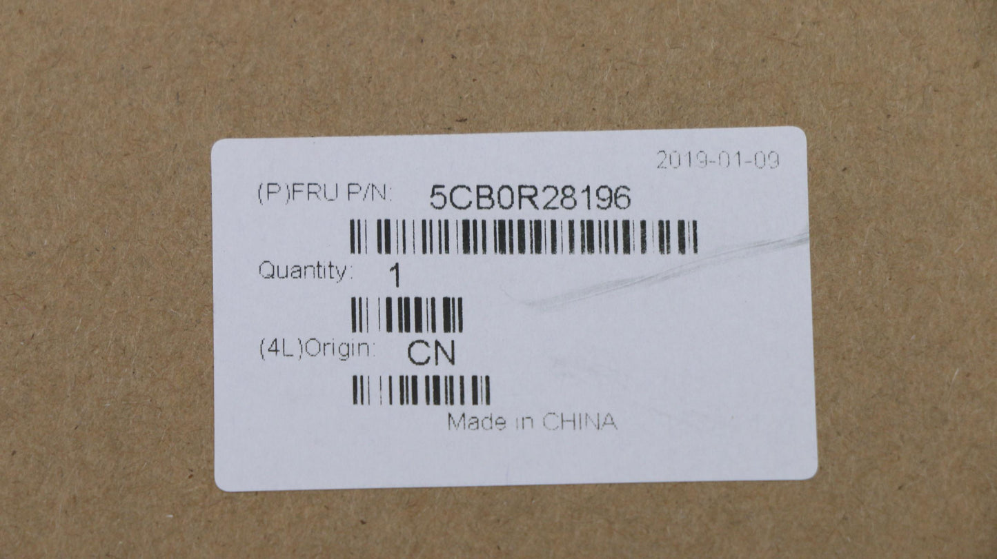 Lenovo Keyboard Internal Includes C-C - 5CB0R28196