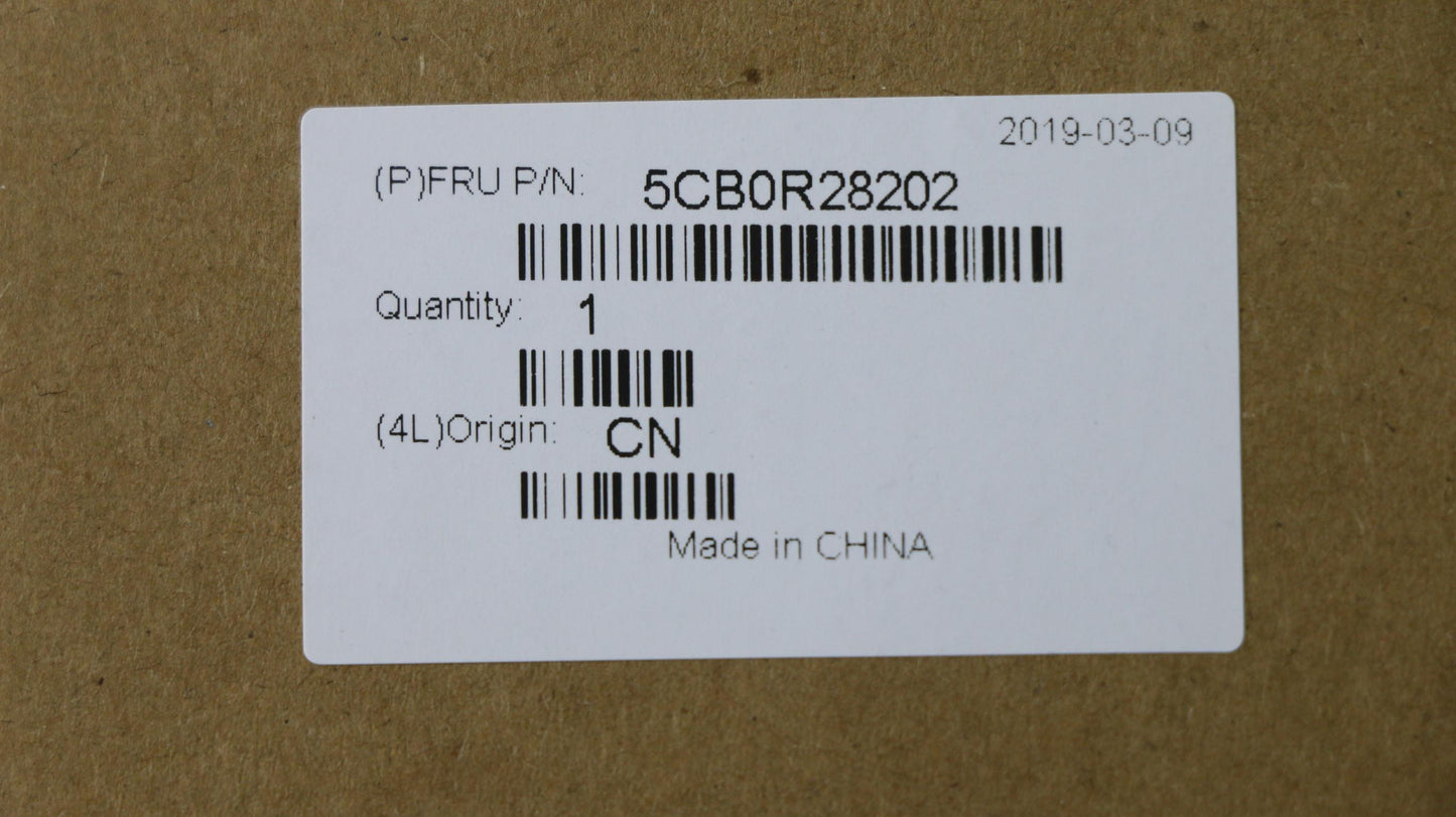 Lenovo Keyboard Internal Includes C-C - 5CB0R28202