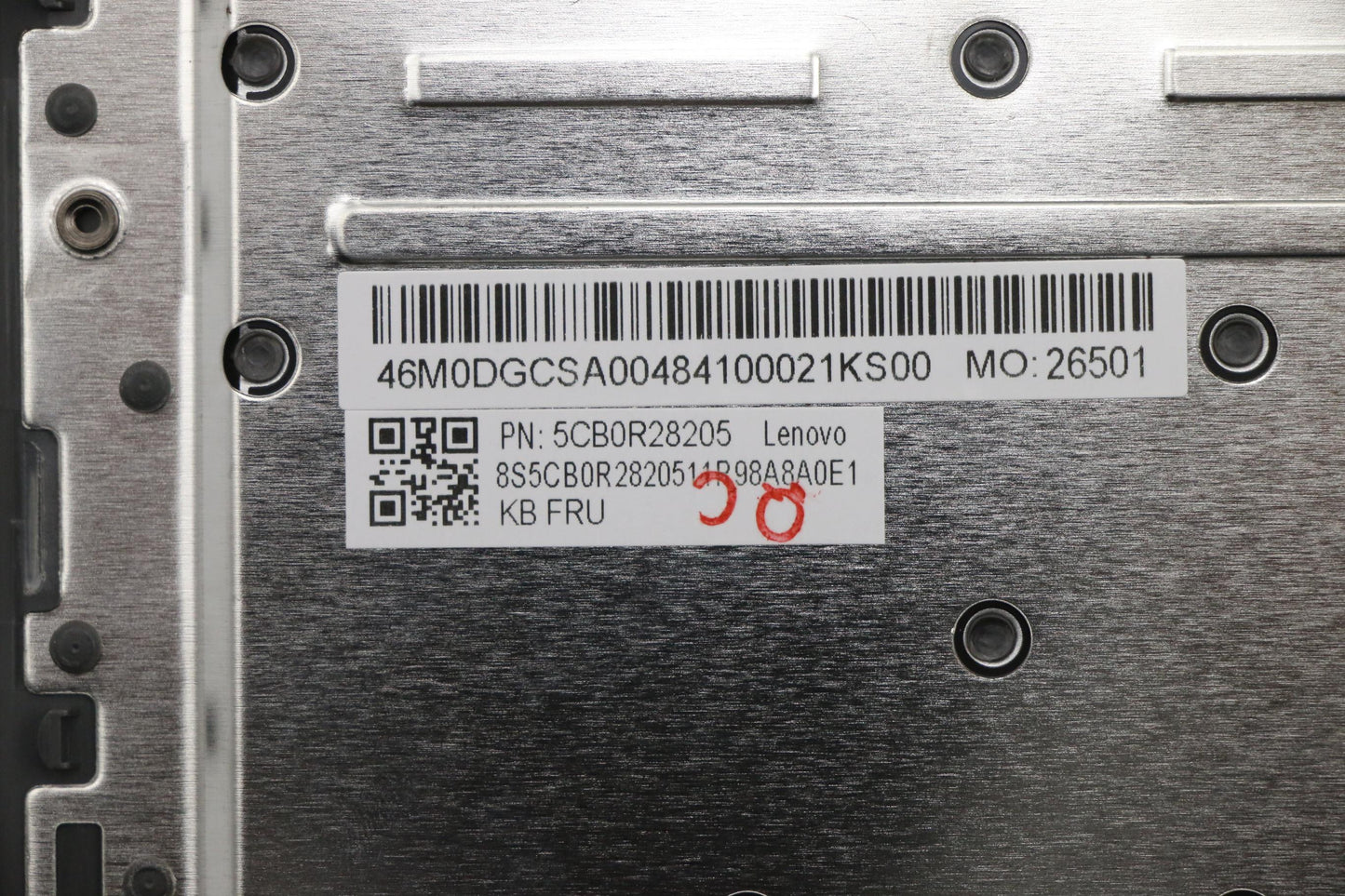Lenovo Keyboard Internal Includes C-C - 5CB0R28205