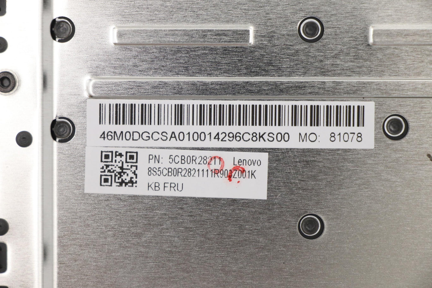 Lenovo Keyboard Internal Includes C-C - 5CB0R28211