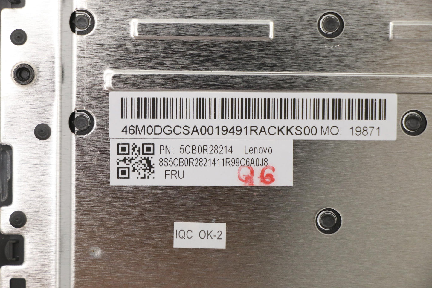 Lenovo Keyboard Internal Includes C-C - 5CB0R28214