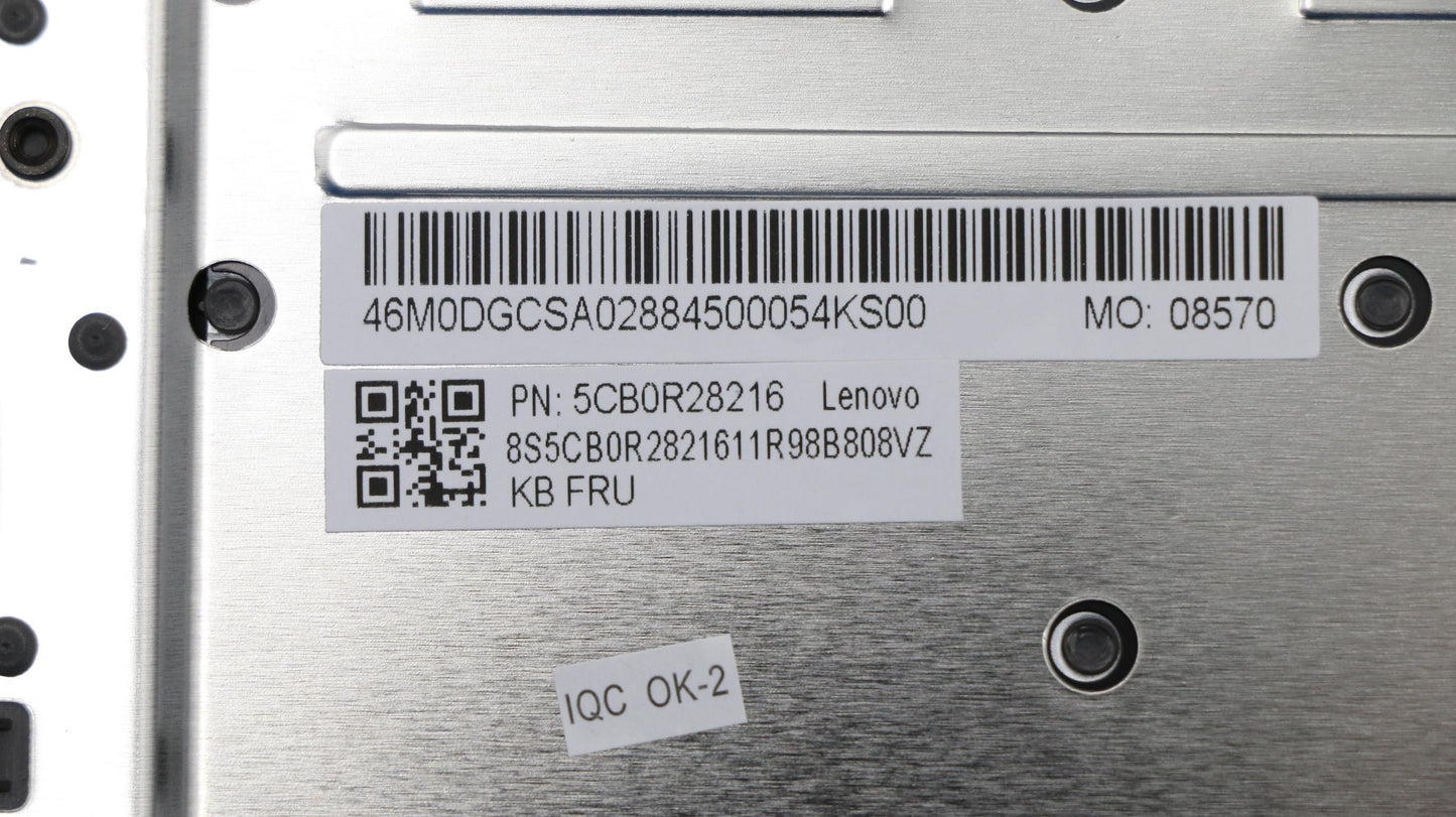 Lenovo Keyboard Internal Includes C-C - 5CB0R28216