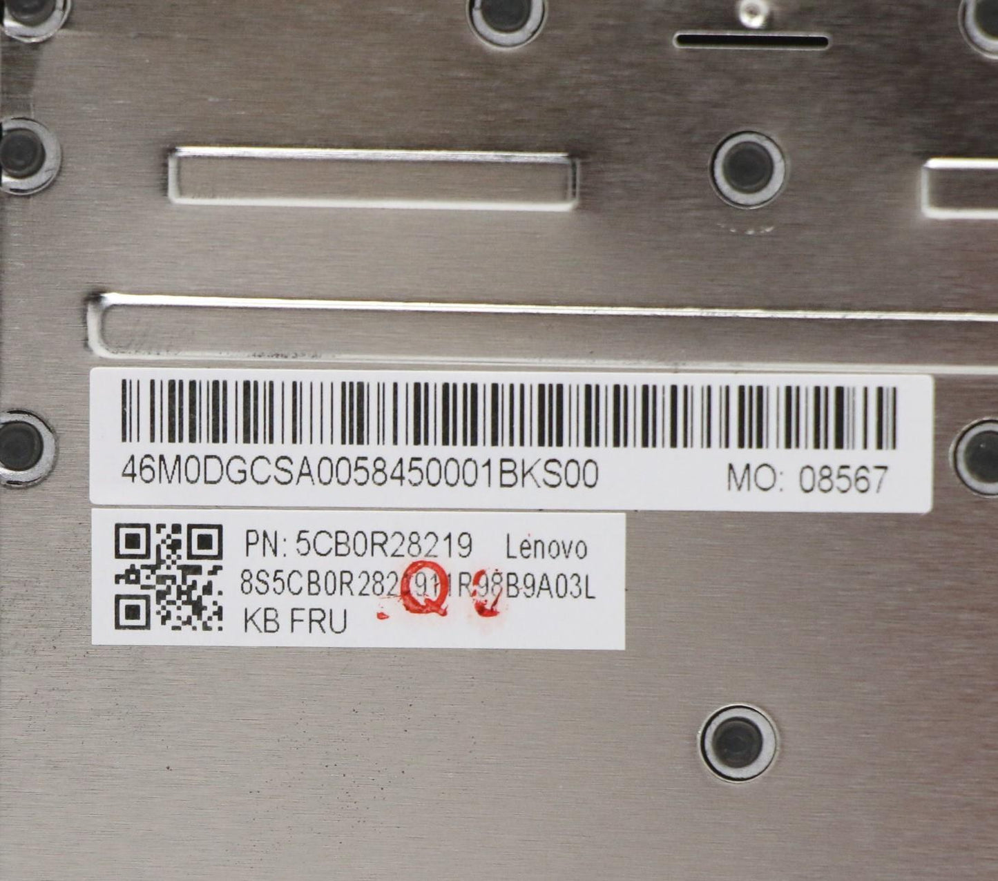 Lenovo Keyboard Internal Includes C-C - 5CB0R28219