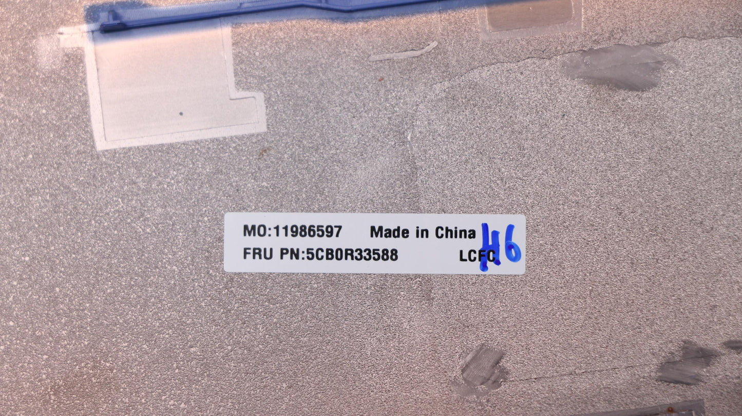 Lenovo Covers Abcd-Cover Typically No - 5CB0R33588