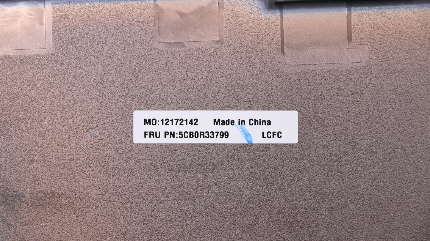 Lenovo Lower Case Cover, Graphite Grey - 5CB0R33799