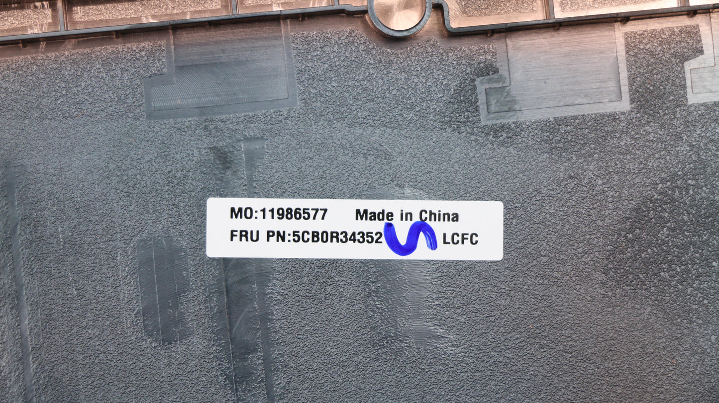 Lenovo Lower Case Cover, 81D7, Graphite Grey - 5CB0R34352