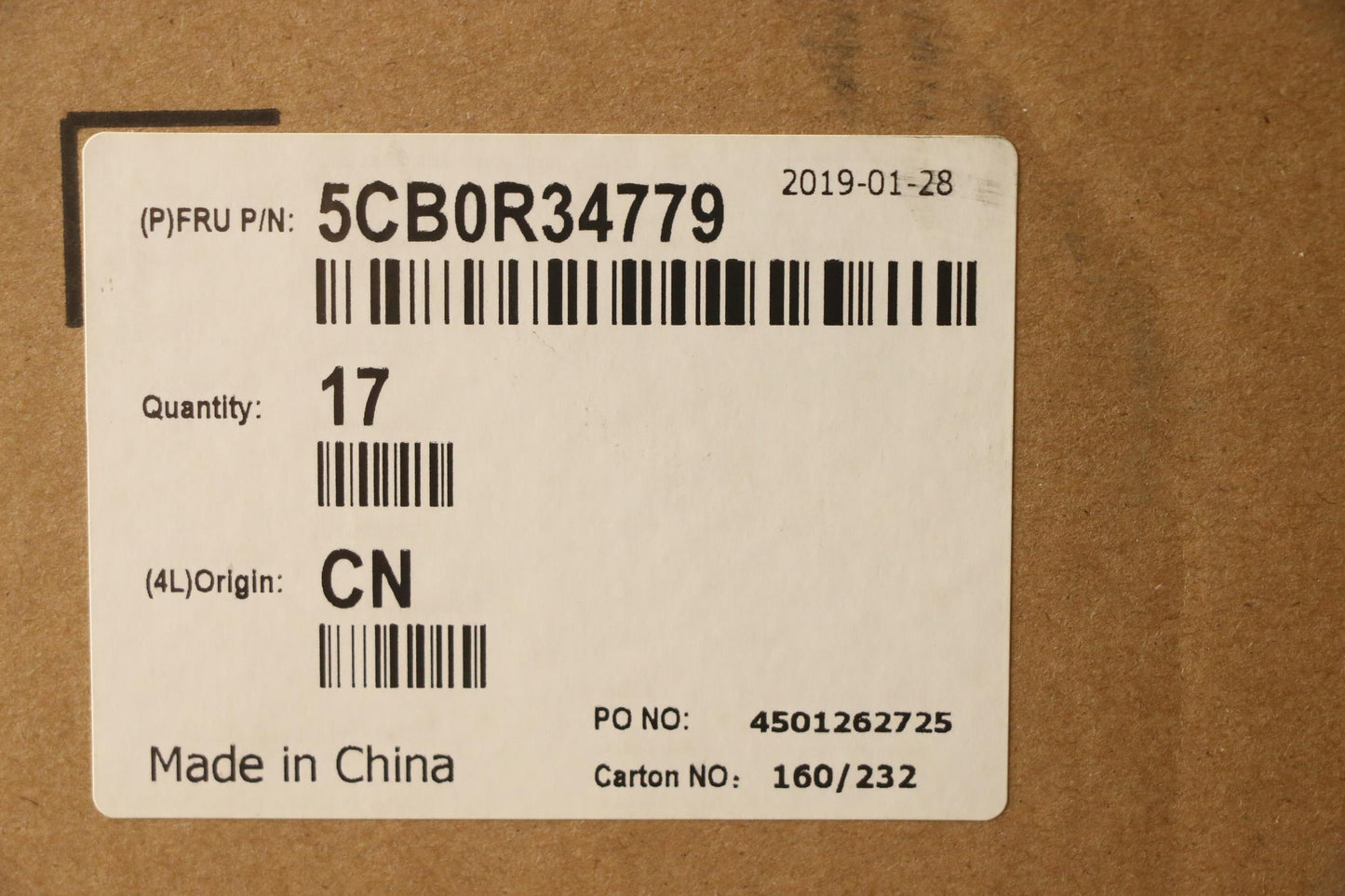 Lenovo Upper Case 3N 81Gc Lb Wkb Bl F - 5CB0R34779