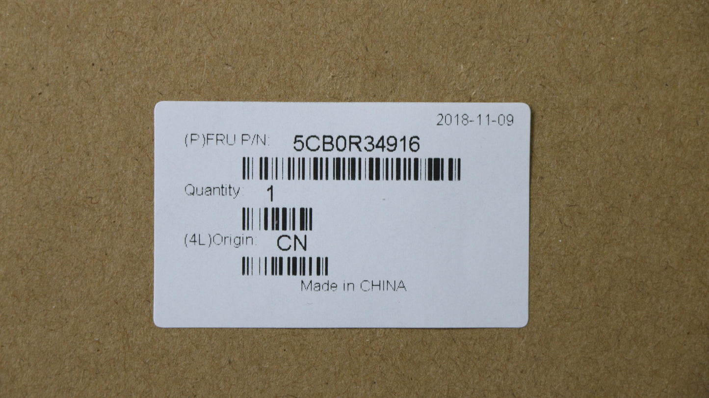 Lenovo Covers Abcd-Cover Typically No - 5CB0R34916
