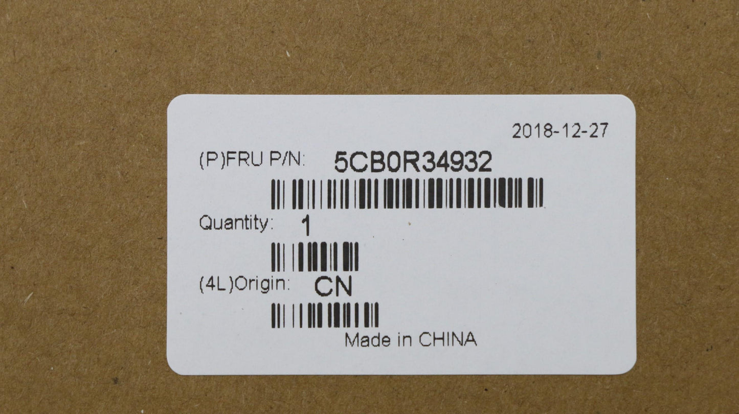 Lenovo Up Assy Ig Nfp Wkb Nbl Nordi - 5CB0R34932