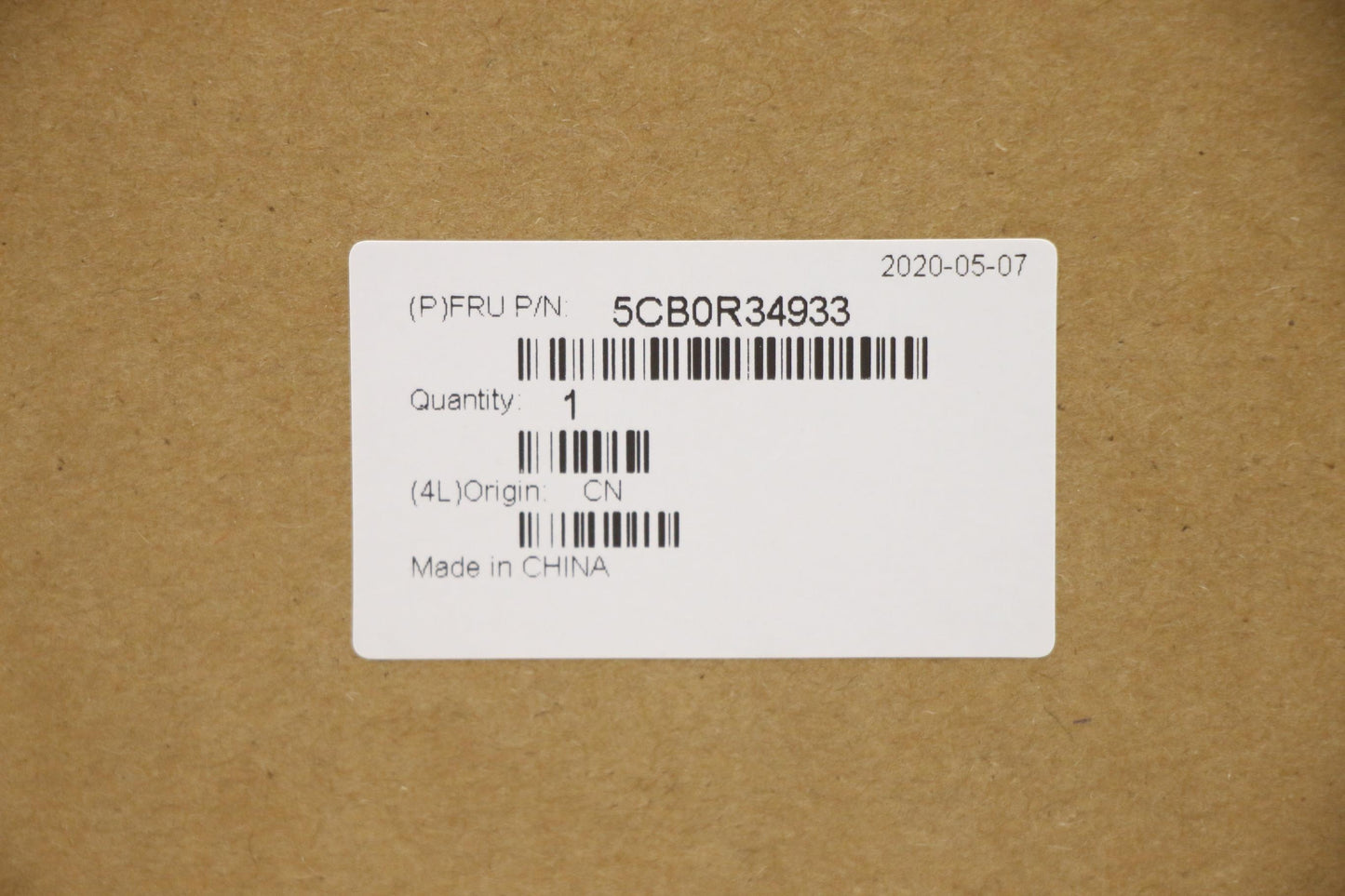 Lenovo Up Assy Ig Nfp Wkb Nbl Heb - 5CB0R34933