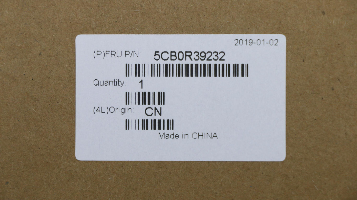 Lenovo Up Assy Ig Nfp Wkb Nbl Inte - 5CB0R39232