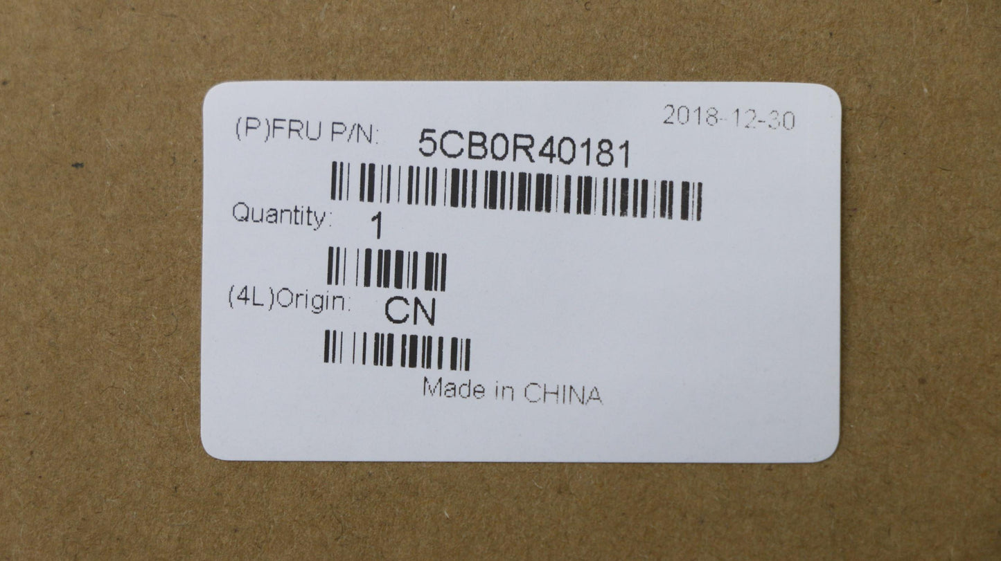 Lenovo Keyboard Internal Includes C-C - 5CB0R40181
