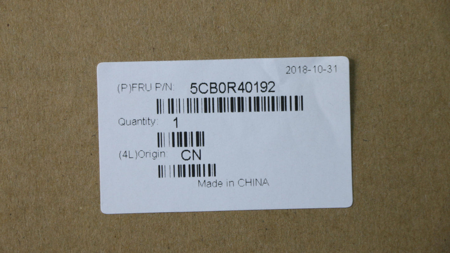 Lenovo Keyboard Internal Includes C-C - 5CB0R40192