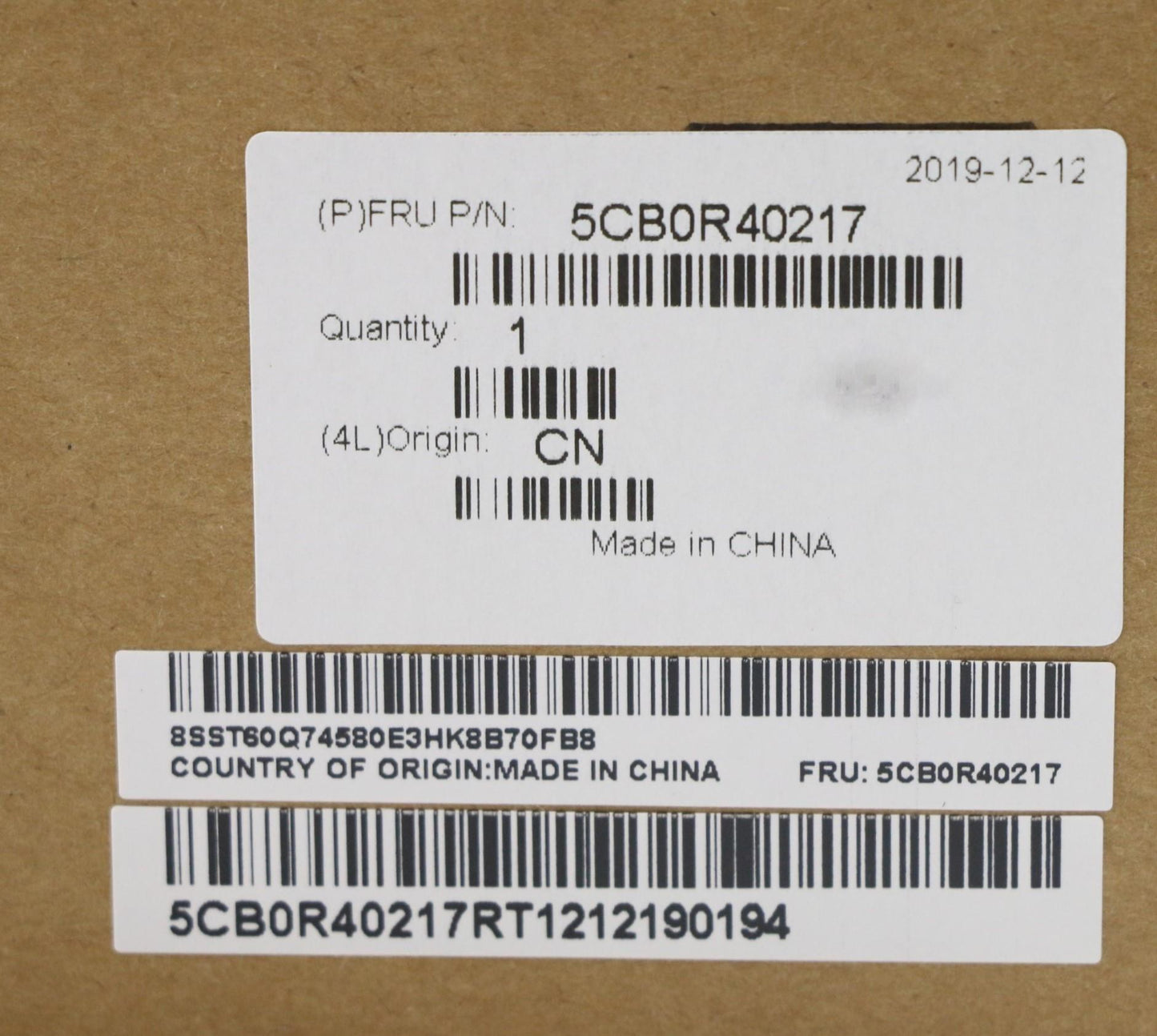 Lenovo Keyboard Internal Includes C-C - 5CB0R40217