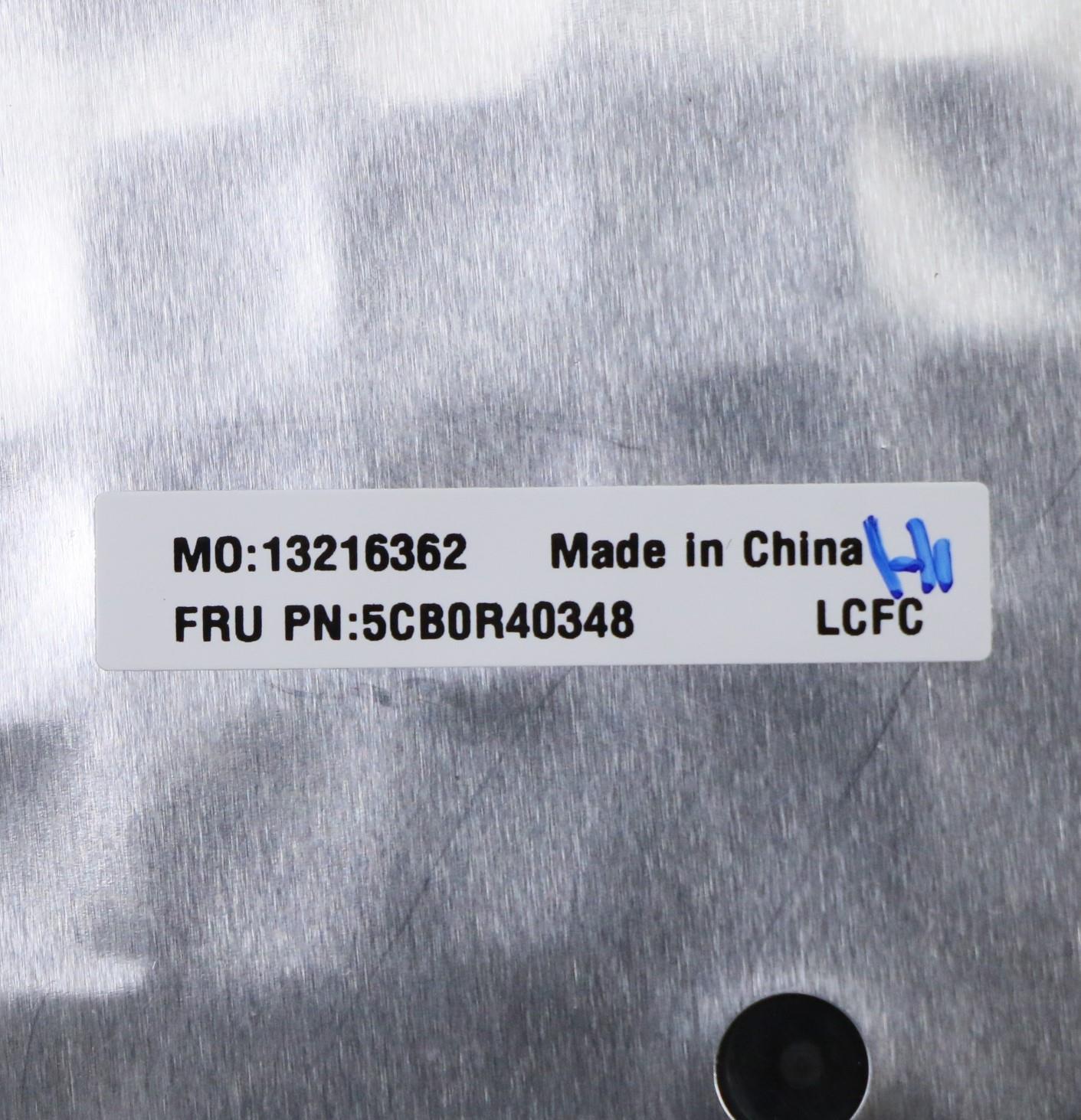 Lenovo Keyboard Internal Includes C-C - 5CB0R40348