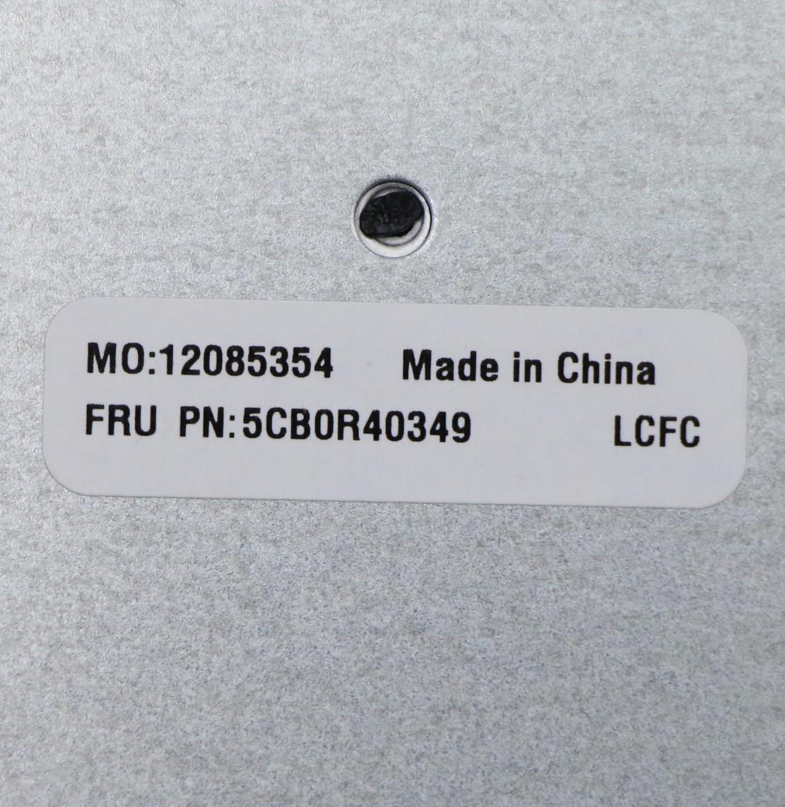 Lenovo Keyboard Internal Includes C-C - 5CB0R40349