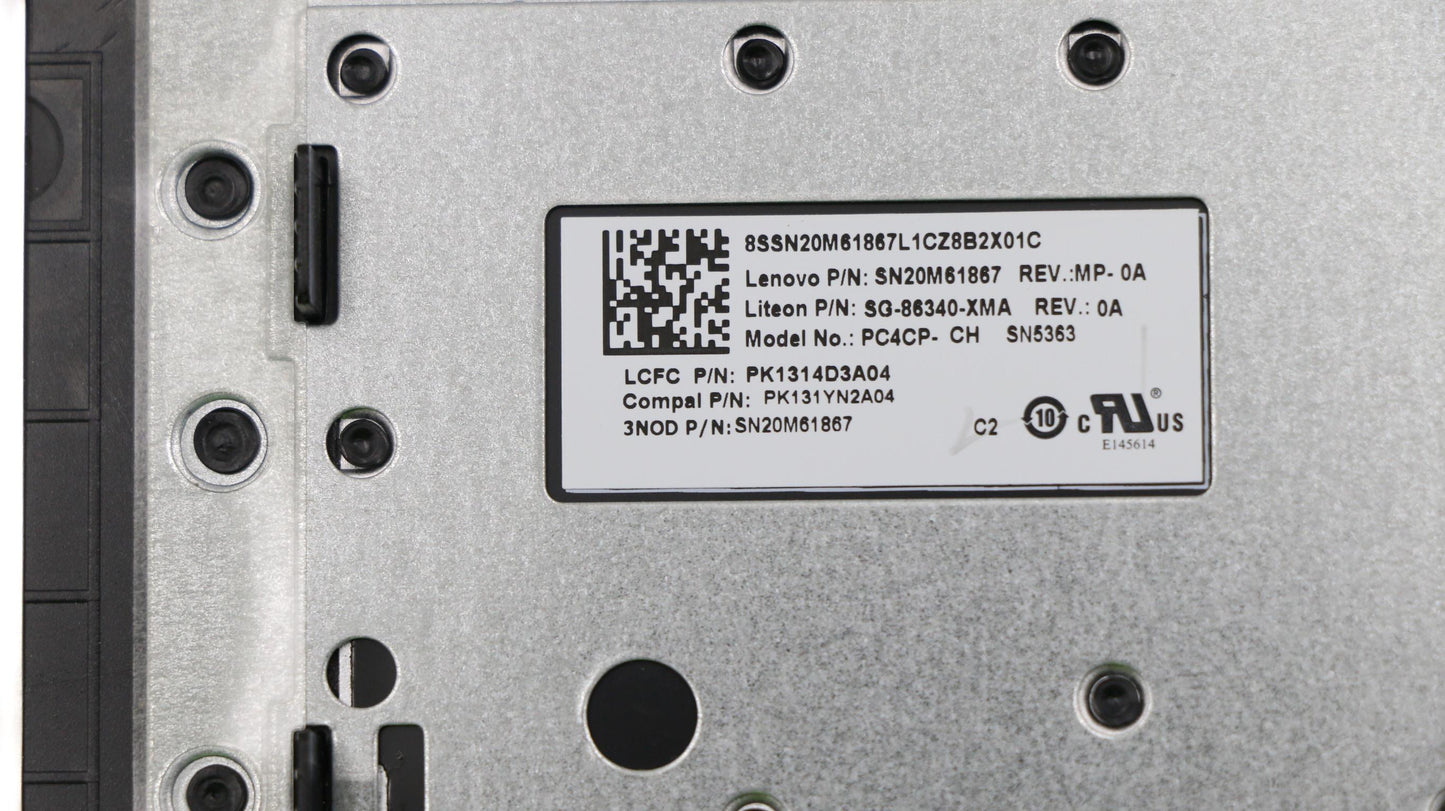 Lenovo Keyboard Internal Includes C-C - 5CB0R40357