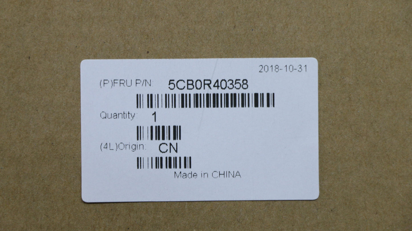 Lenovo Keyboard Internal Includes C-C - 5CB0R40358