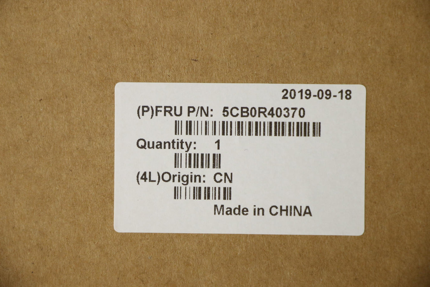 Lenovo Keyboard Internal Includes C-C - 5CB0R40370