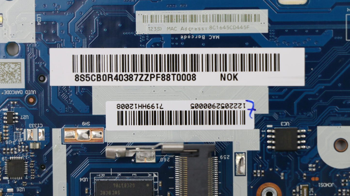 Lenovo System Board Planar Motherboar - 5CB0R40387