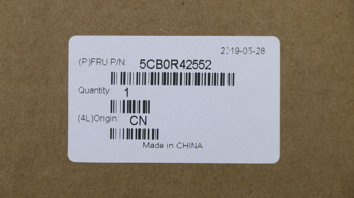 Lenovo Upcase 3N 81F8 Rpk Nbl Wkb Bu - 5CB0R42552