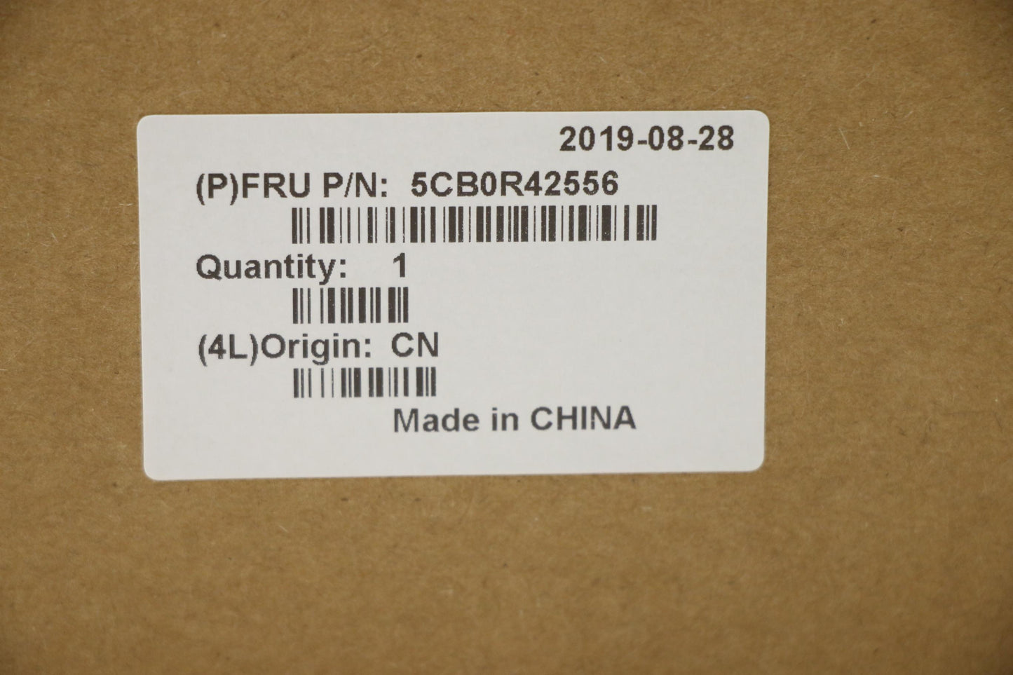 Lenovo Upcase 3N 81F8 Rpk Nbl Wkb Ru - 5CB0R42556
