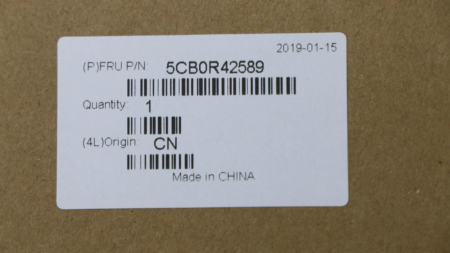 Lenovo Upcase 3N 81F8 Rpk Nbl Wkb Hb - 5CB0R42589