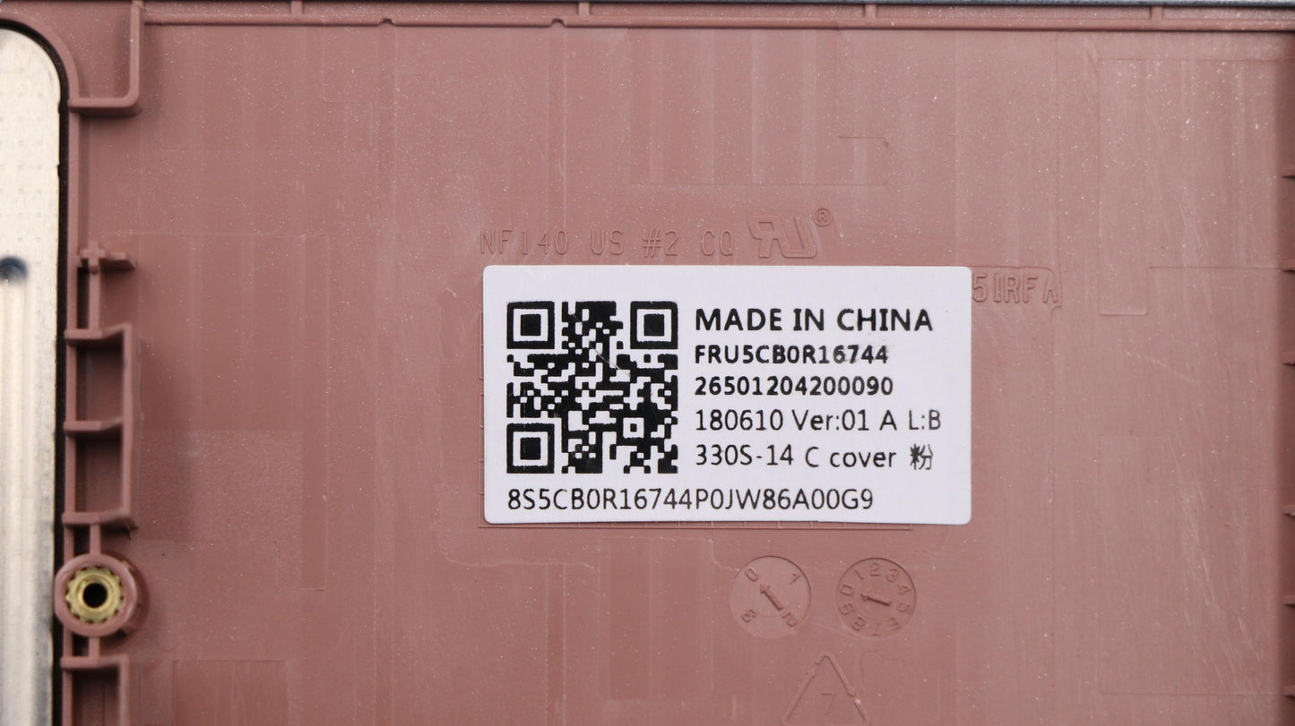 Lenovo Upcase 3N 81F8 Rpk Nbl Wkb Hb - 5CB0R42589