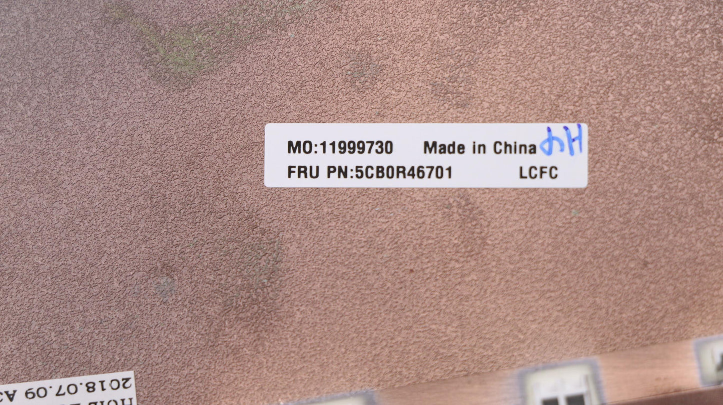 Lenovo Covers Abcd-Cover Typically No - 5CB0R46701