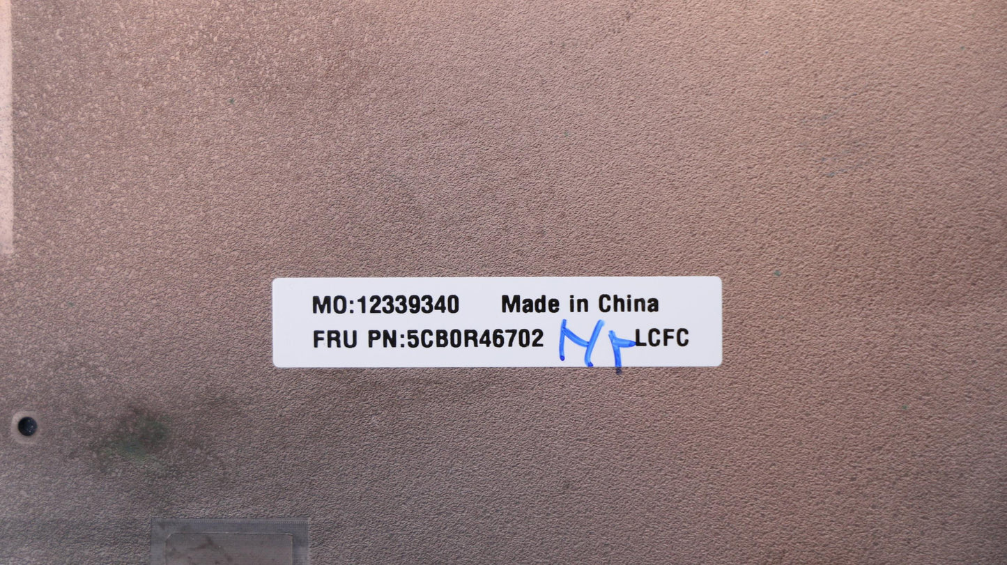 Lenovo Covers Abcd-Cover Typically No - 5CB0R46702