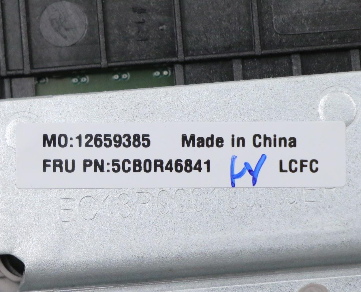 Lenovo Keyboard Internal Includes C-C - 5CB0R46841