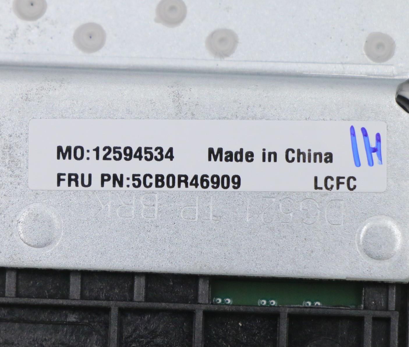 Lenovo Keyboard Internal Includes C-C - 5CB0R46909