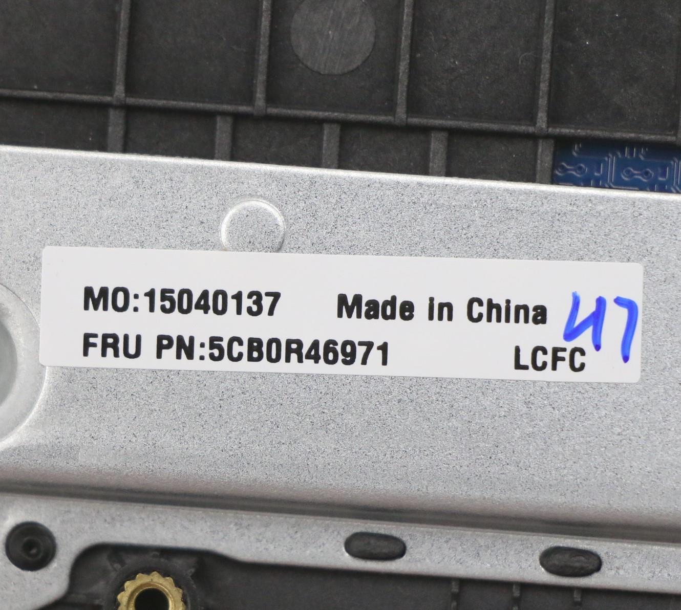 Lenovo Keyboard Internal Includes C-C - 5CB0R46971