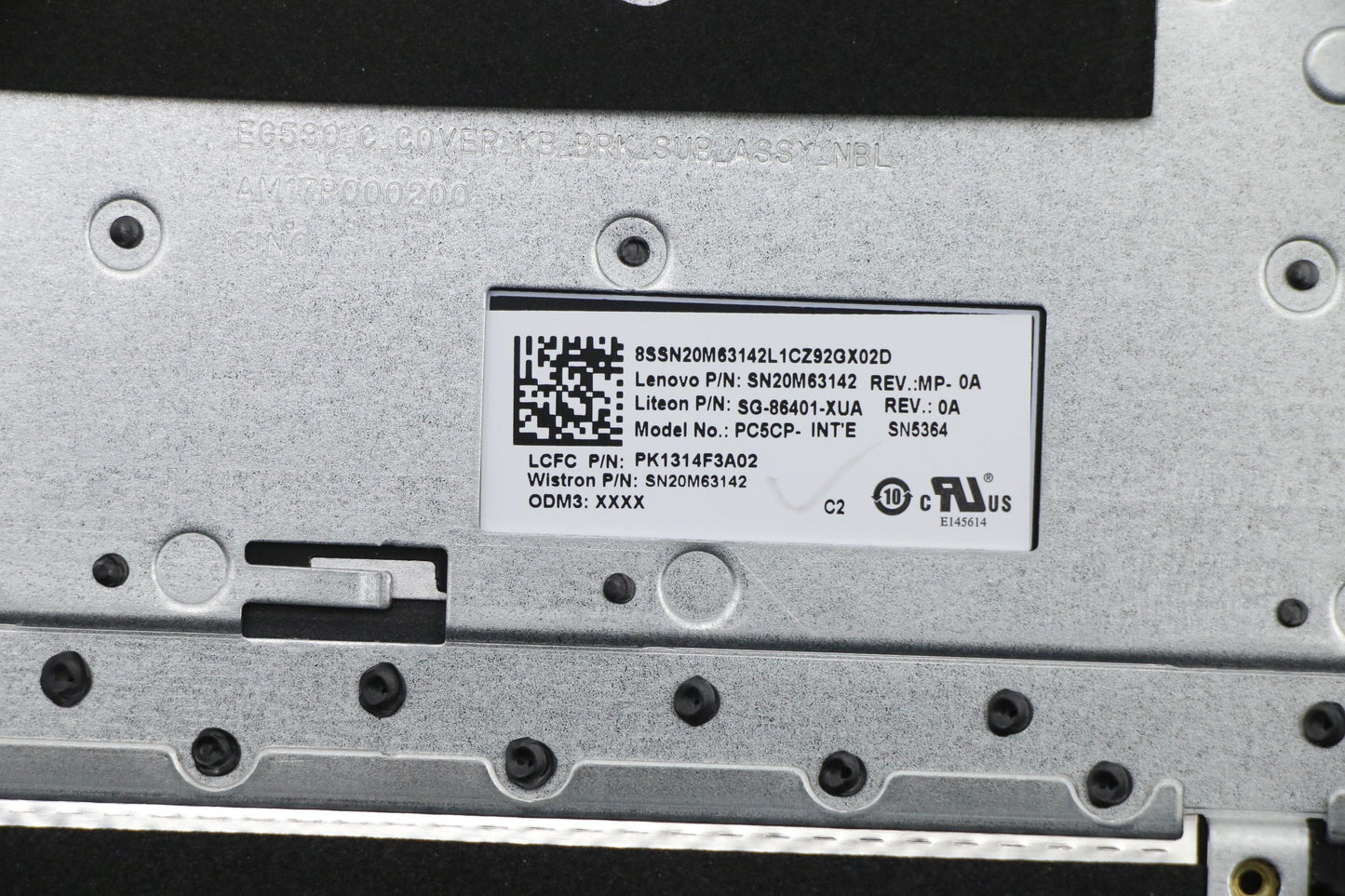 Lenovo Keyboard Internal Includes C-C - 5CB0R47015