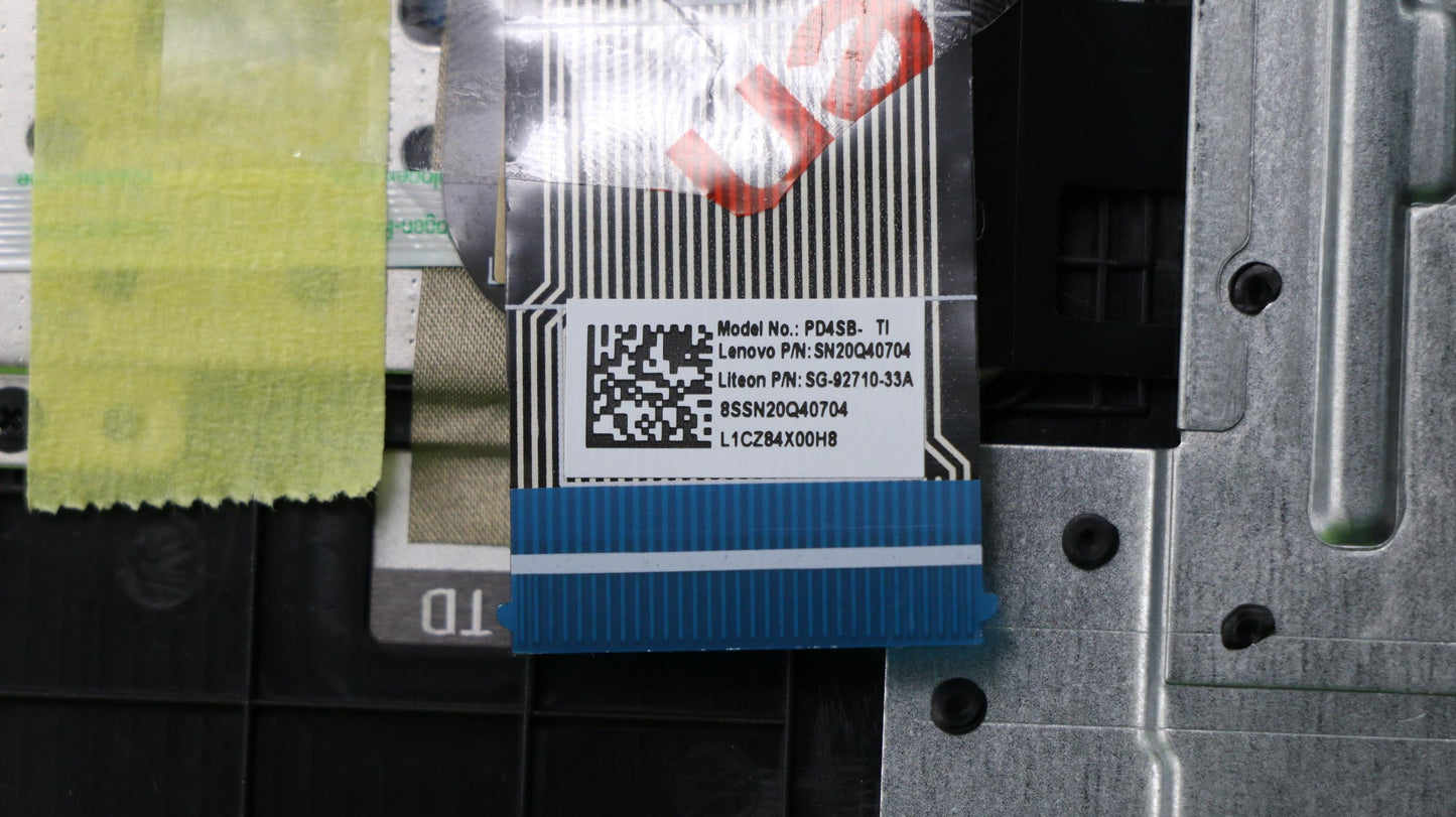 Lenovo Upper Case L 81Ha Fp Bl Ig Wkb - 5CB0R47247