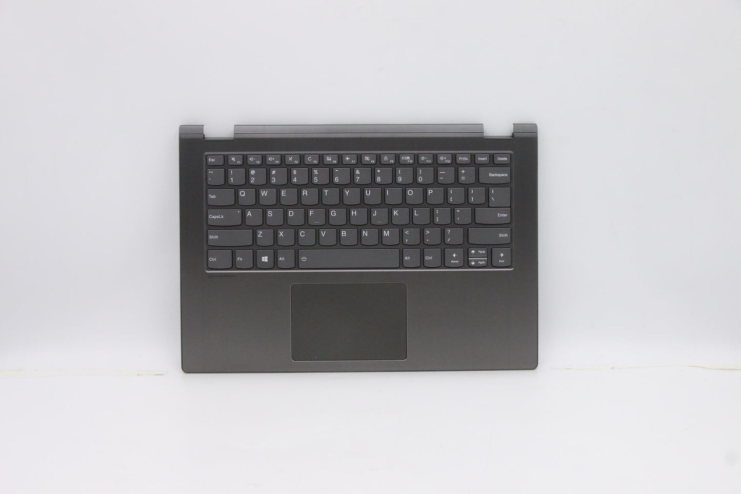 Lenovo C-Cover with Keyboard, USA English, Iron Grey, Backlit, Without Fingerprint Reader - 5CB0R47250