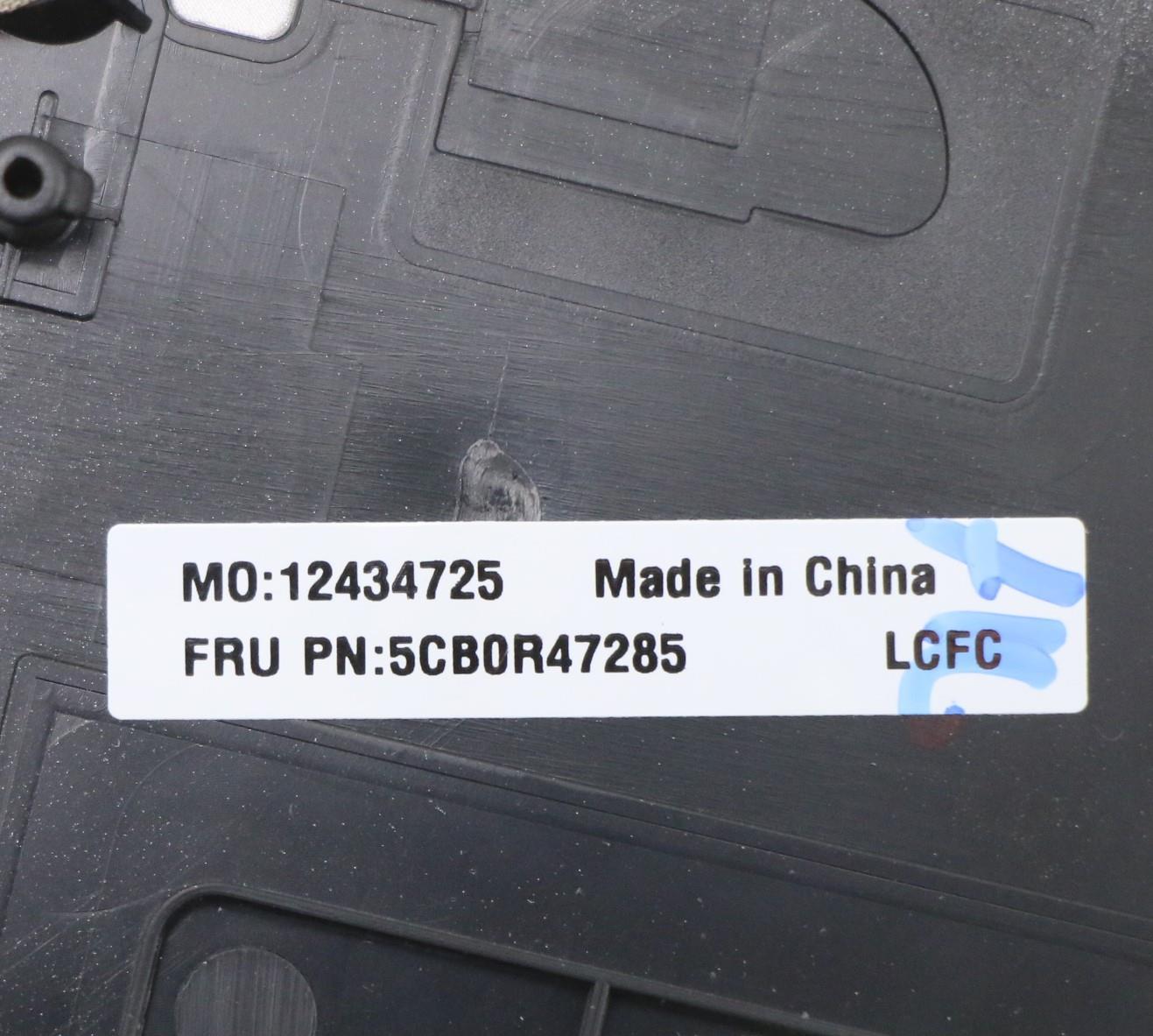 Lenovo Upper Case L 81Ha Fp Bl Ig Wkb - 5CB0R47285