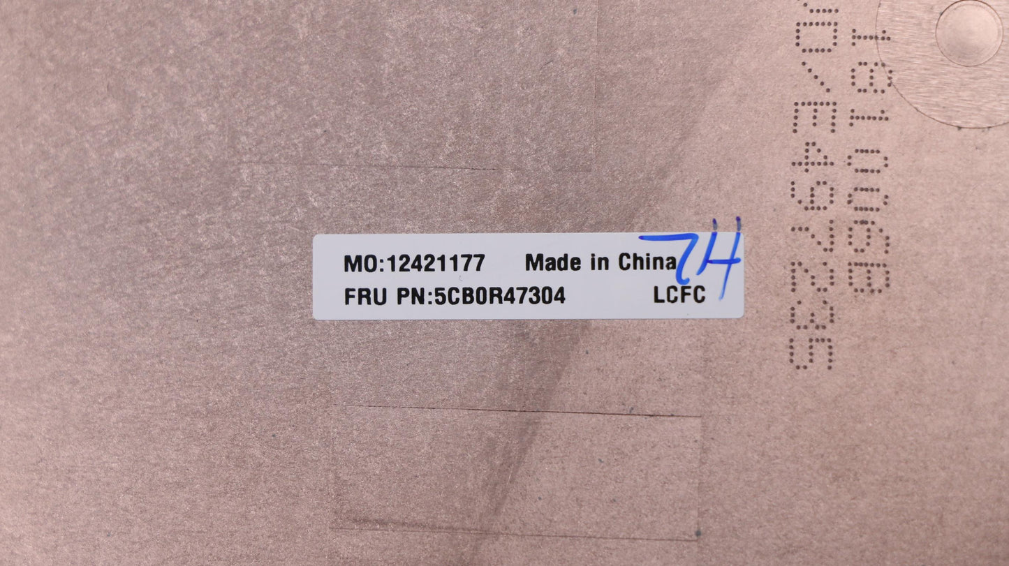 Lenovo Lower Case Cover, Iron Grey - 5CB0R47304