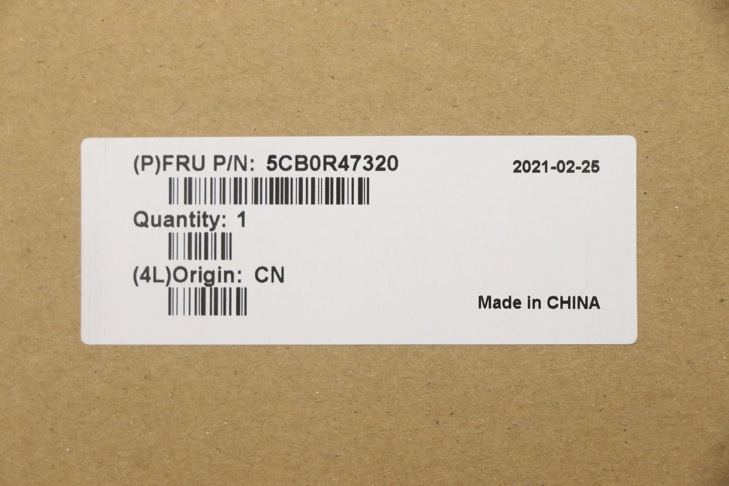 Lenovo Uppercase L 81Ha Fp Bl Ig Wkba - 5CB0R47320