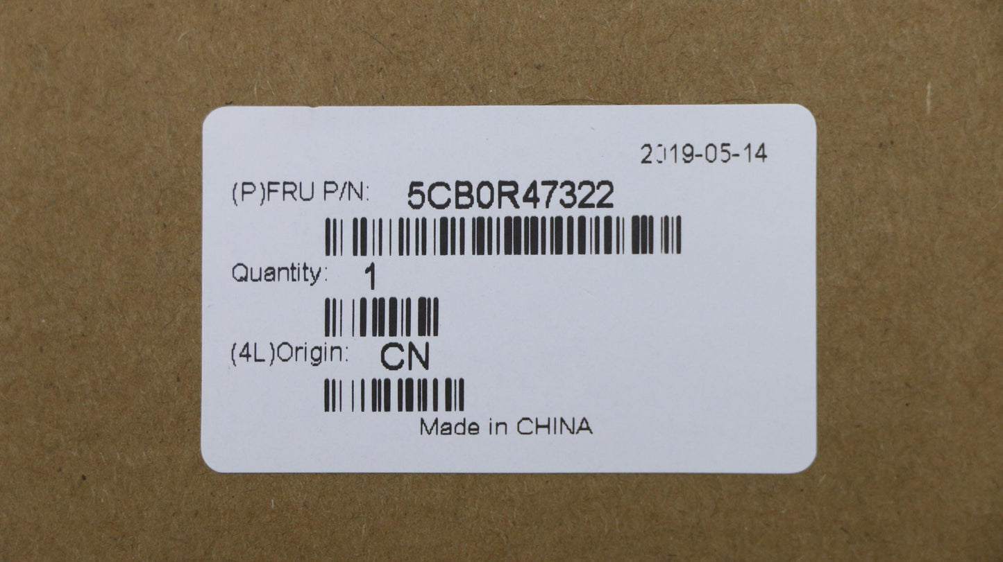 Lenovo Upper Case L 81Ha Fp Bl Ig Wkb - 5CB0R47322