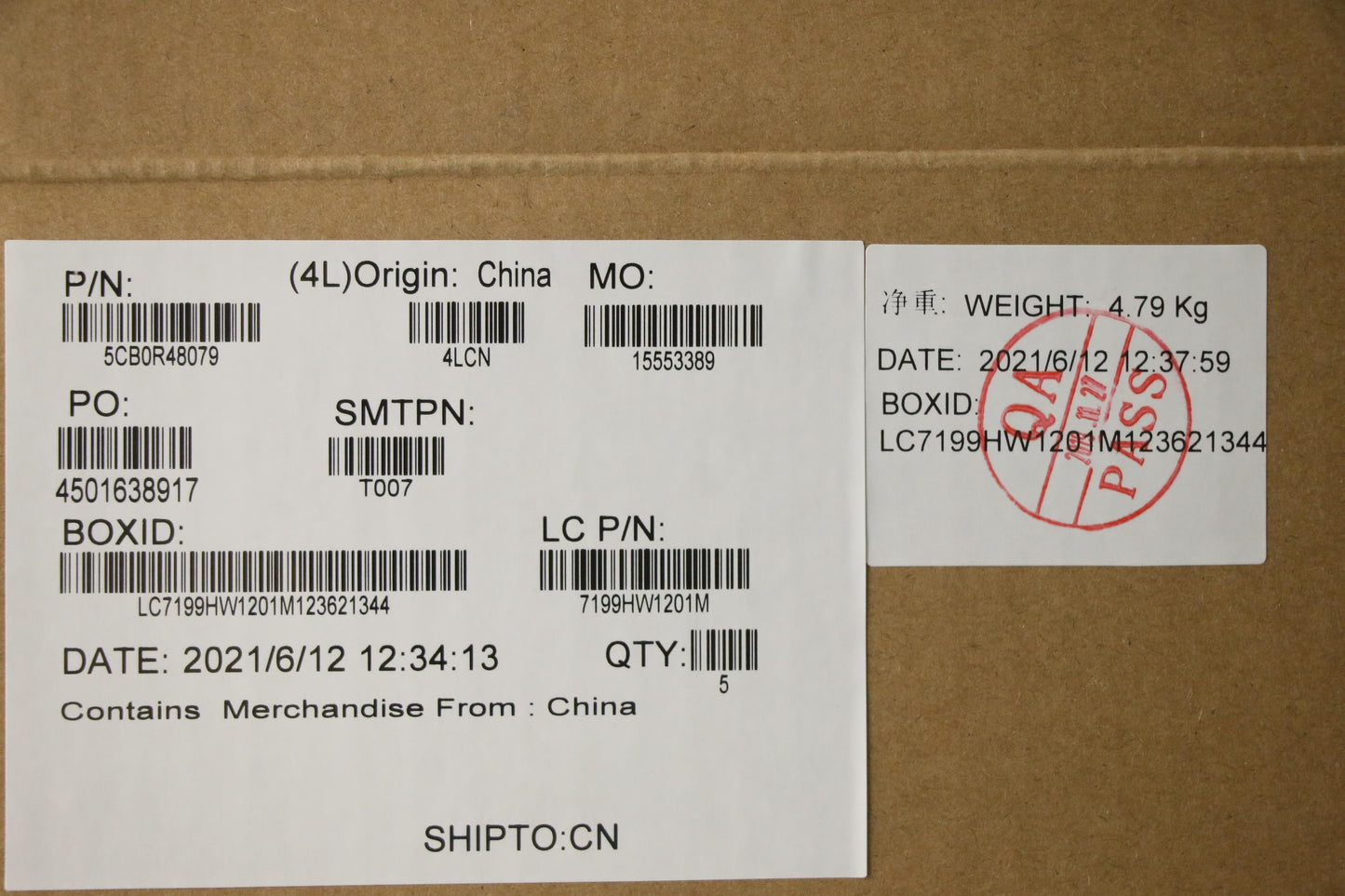 Lenovo Keyboard Internal Includes C-C - 5CB0R48079