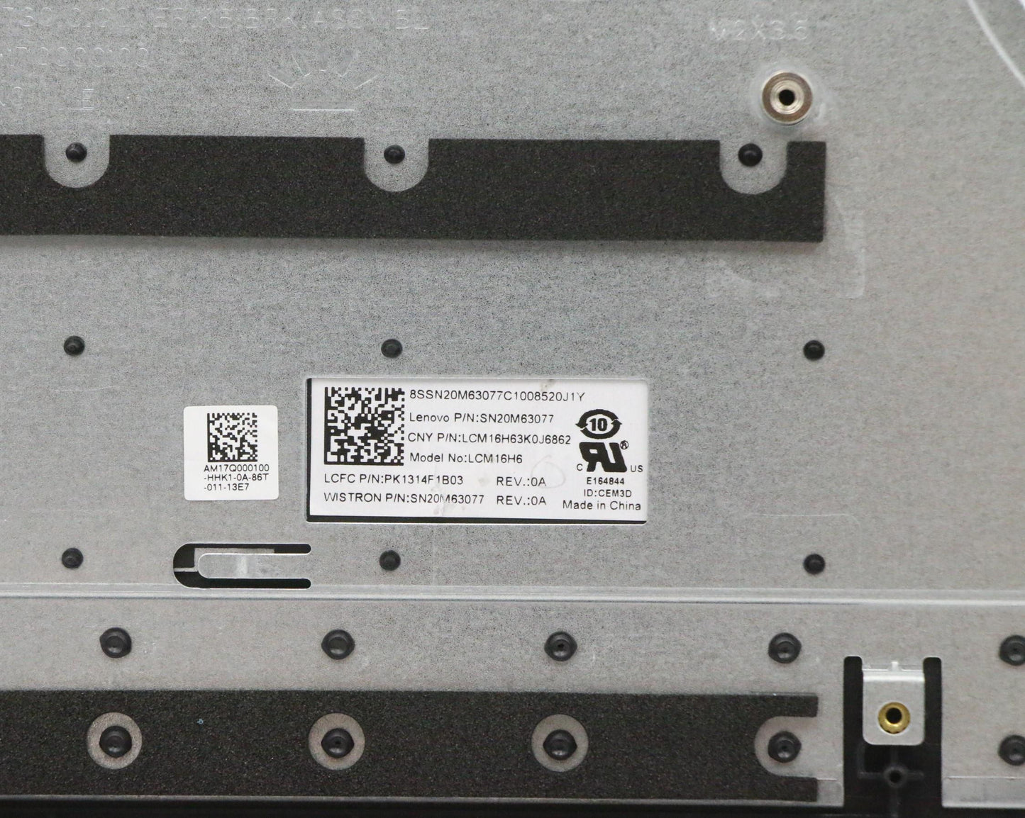 Lenovo Keyboard Internal Includes C-C - 5CB0R48081