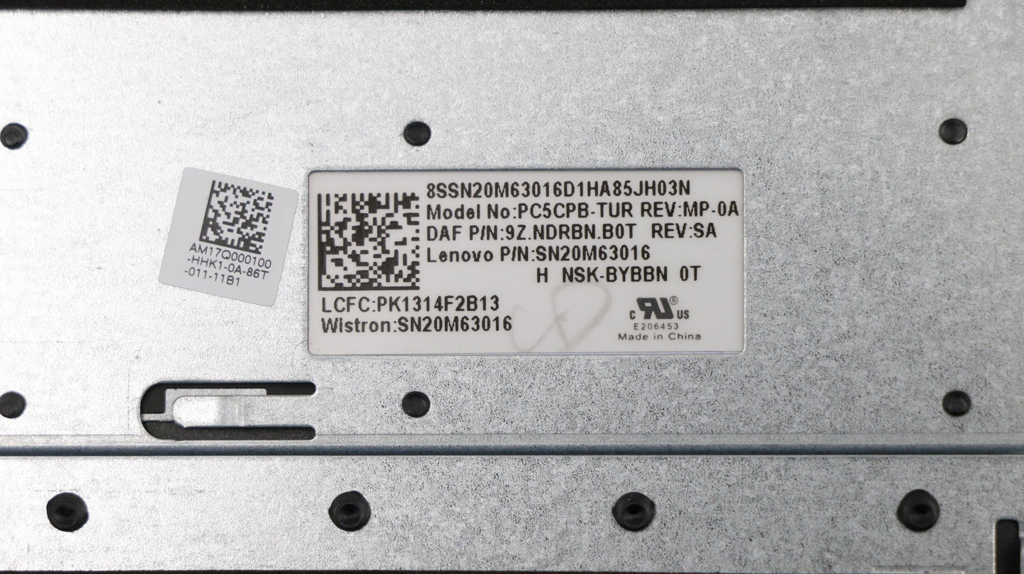 Lenovo Keyboard Internal Includes C-C - 5CB0R48087