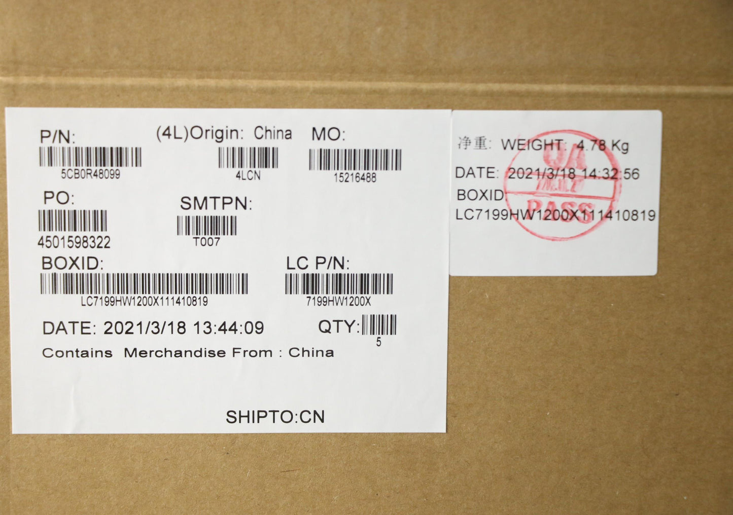 Lenovo Keyboard Internal Includes C-C - 5CB0R48099